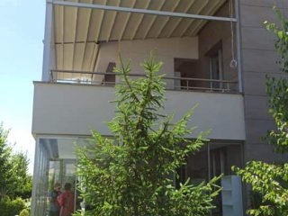 Otomotik tente kumandalı pergule